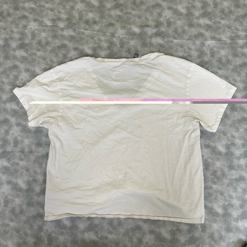 VUORI Sutton V-neck Tee Shirt‎ Womens XL White Short Sleeve Relaxed - Picture 3 of 8